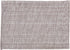 Sweet Home Collection 100% Cotton Placemats, Set of 6, Two Tone Woven Fabric, 13" x 19", Soft Durable Table Mat, Gray