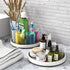 Simple Houseware Lazy Susan Spice Organizer, 5 Pack, White