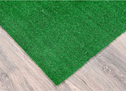 Garland Rug Large Indoor/Outdoor Area Rug 3 ft. x 5 ft., Green Artificial Grass