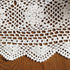 2pcs, 15X27inches,Hand USTIDE Crochet Lace Table Runner White Crochet Table Doilies Table Topper for End Table