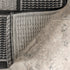 nuLOOM Gris Bordered 2x3 Indoor/Outdoor Accent Rug, Grey/Black for Living Room, Patio, Kitchen