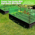 16in 40ft Garden Fence Green Plastic Mesh- x Plastic Chicken Wire Plastic Netting for Floral Arrangements, Poultry