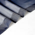 Sheer Window Valance Curtains, 42x14 Inches Light Filtering Valances with Small Rod Pockets, Navy Blue, 2PCS