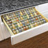 4 LYNK PROFESSIONAL Expandable Organizer - Heavy Gauge Steel Tier Spice Rack Insert Tray for Spice Jars, Herbs