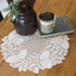 Heritage Lace Highland Pine Doily, 15", Ivory, 4 Count