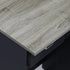 Furinno Go Green Home Laptop Computer Desk/Table with 2 Drawer Bins, French Oak Grey/Black