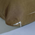 EVOLIVE Ultra Soft Microfiber Body Pillow Cover, 21"x54" with Hidden Zipper Closure, Coffee