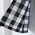 Window Curtain Valances 18 inches Long, Buffalo Check Small Valance Curtain for Living Room Bedroom