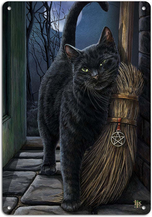 Midsouth Products Lisa Parker 8"x11.5" Tin Sign, Brush with Magic