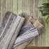 DII Woven Rag Rug Collection, Recycled Yarn Variegated Rustic Stripe, 2x3', Gray