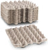 MT Products Pulp Fiber Egg Flat Cartons Holds 30 Eggs - Egg