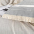 12 20 Inches, OJIA Modern Throw Pillow Cover with Tassels, Decorative Liana Fringe Accent Cushion Case, Farmhouse Woven