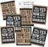 Hadley Designs 6 Will You Be My Groomsman + 1 BONUS Best Man Proposal Stickers or Labels Set for Groomsmen Party Favors