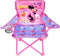 JAKKS Pacific Minnie Camp Chair for Kids, Portable Camping Fold N Go