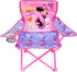 JAKKS Pacific Minnie Camp Chair for Kids, Portable Camping Fold N Go