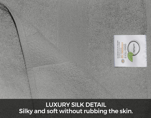 8 Set, 2 2 4 Softolle Luxury Piece Towel Bath Towels Hand Towels Washcloths, Towels for Bathroom, Home, Spa & Gym
