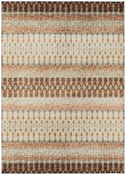Bravado ABV31 Canyon Washable Area Rug, 1'8" x 2'6", Indoor Outdoor, Easy Clean, Non-Shedding, for Living Room