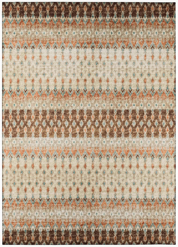 Bravado ABV31 Canyon Washable Area Rug, 1'8" x 2'6", Indoor Outdoor, Easy Clean, Non-Shedding, for Living Room