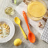 5PCS Silicone Serving Spoons Set, Vituer Heat Resistant Kitchen Spoons for Cooking, Mixing, Stirring, Dishwasher Safe