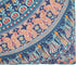 35" Popular Handicrafts Floor Pillow Cushion Cover - Hippie Mandala Square Ottoman Indian Elephant Camel Daybed
