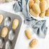 USA Pan Bakeware Madeleine Pan, 16-Well Aluminized Steel