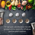 Professional Salt and Pepper Grinder – Premium Stainless Steel Shaker with Ceramic Spice Mill for Adjustable Coarseness