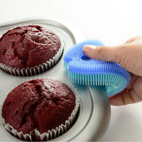 Norpro Silicone Dish Brush for Fish