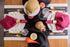 DII Cabana Dobby Stripe Tabletop Collection, Black & White 18x108-inch Table Runner
