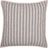 Piper Classics Market Place Blue Ticking Stripe Quilted Euro Sham