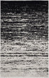 SAFAVIEH Adirondack Collection Accent Rug - 2'6" x 4', Silver & Black,