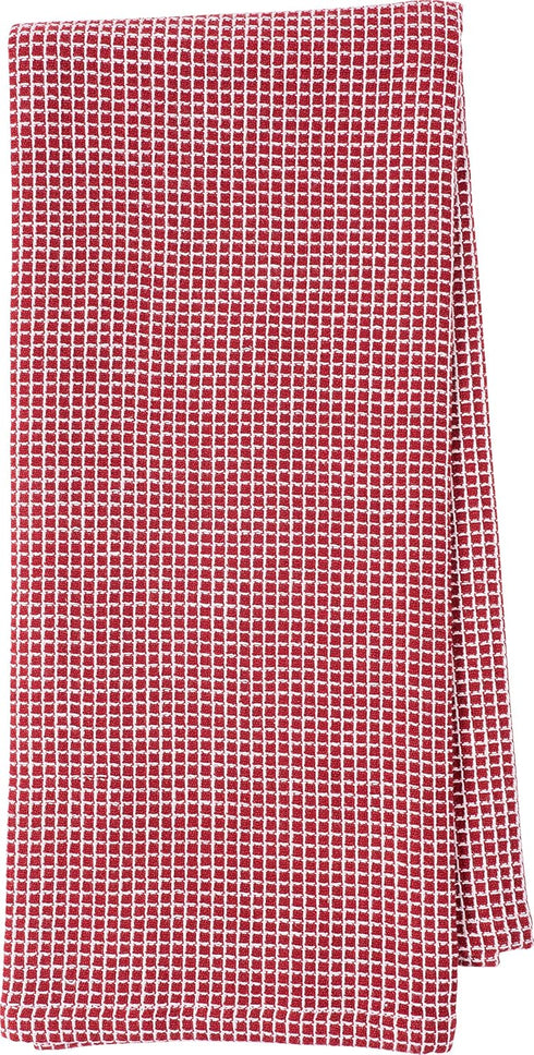 KAF Home Kitchen Towels, Set of 4 Absorbent and Durable, 18 x 28 Inches, Perfect for Drying Dishes - Wine