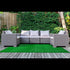 Garland Rug Artificial Grass 3 ft. x 5 ft. Large Indoor/Outdoor Area Rug Green by Garland Rug
