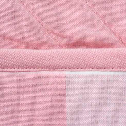 DII Buffalo Check Kitchen Collection - Classic Farmhouse Kitchen Set, Potholder, 2 Piece, Pink & White
