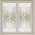 Window Privacy Film Rainbow Window Clings Removable Stained Glass Window Film Static Sun Blocker Heat Control Non Adhesive Living Room Nursery Room Home Window Clings Vinyl 17.5x78.7 Inch by WALPLUS