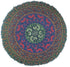 32" Popular Handicrafts Floor Pillow Cushion Cover - Large Round Hippie Printed Pouf Shams- Meditation Seating Ottoman