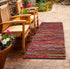 Cotton Multi Chindi Hand Woven Rugs 24x36 inch, Multi Color, Indoor/Outdoor, 2'x3', Machine Washable
