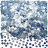 Sparkle Metallic Foil Confetti - Dots, Circles, 60g for Wedding, Graduation & Birthday Party Decorations