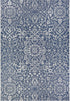 Couristan Monte Carlo Palmette Area Rug, 2' x 3'7", Indoor/Outdoor, Navy-Ivory
