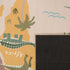 4' 5'3" Paco Home Kids Rug Dinosaurs Play Mat with Educational World Map in Beige, Size: x