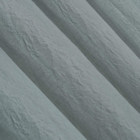 No. 918 Genevieve 2-pack Linen Weave Sheer Grommet Curtain Panel Pair | 50" x 63", Harbor