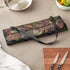 Mercer Culinary 7-Pocket Knife Roll Storage Bag in Camouflage