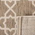 SAFAVIEH Courtyard Collection Accent Rug - 2' x 3'7", Brown & Beige, Non-Shedding, Easy Care, Indoor/Outdoor, Washable