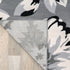 Rugshop Modern Floral Design Area Rug, 2' X 3' Blue - Non-Shedding for Living Room and Bedroom