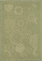 SAFAVIEH Courtyard Collection Accent Rug - 2' x 3'7", Olive & Natural, Indoor/Outdoor, Washable, Ideal for High Traffic