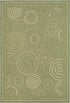 SAFAVIEH Courtyard Collection Accent Rug - 2' x 3'7", Olive & Natural, Indoor/Outdoor, Washable, Ideal for High Traffic