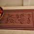 Heritage Lace Oak Leaf Runner - 14x48, Dark Paprika