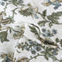 Ellis Curtain Madison Floral Lined Scallop Valance, 58" x 15", Blue