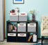 DECOMOMO Cube Storage Bins | 12x12 Collapsible Storage Cube Bins with Dual Handles for Organizing Closet, Shelf,