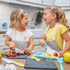 TOVLA JR. Kids' Cutting Set: Montessori Safe Kitchen Knives for Cooking, Toddler Kitchen Safety