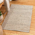 Chardin Home Jute Rugs Collection - 2x3 Feet Jute Braids Rug, Boho Rustic Natural Jute/Ivory Hand Woven Throw Rug for